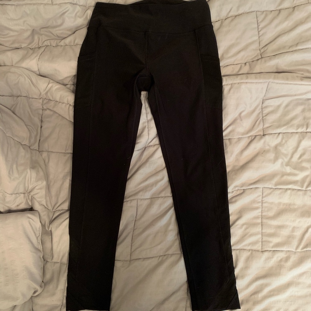 New black full length leggings, medium